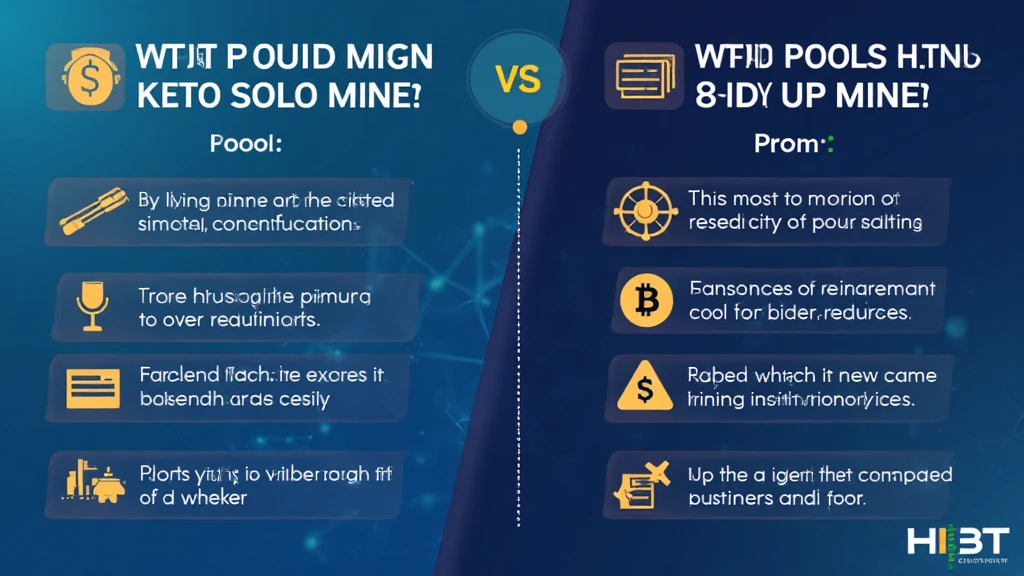 HIBT mining software for solo vs pool mining
