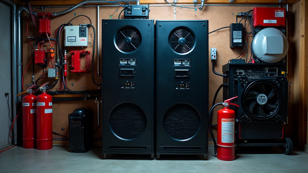 Vietnam crypto mining rig fire safety precautions