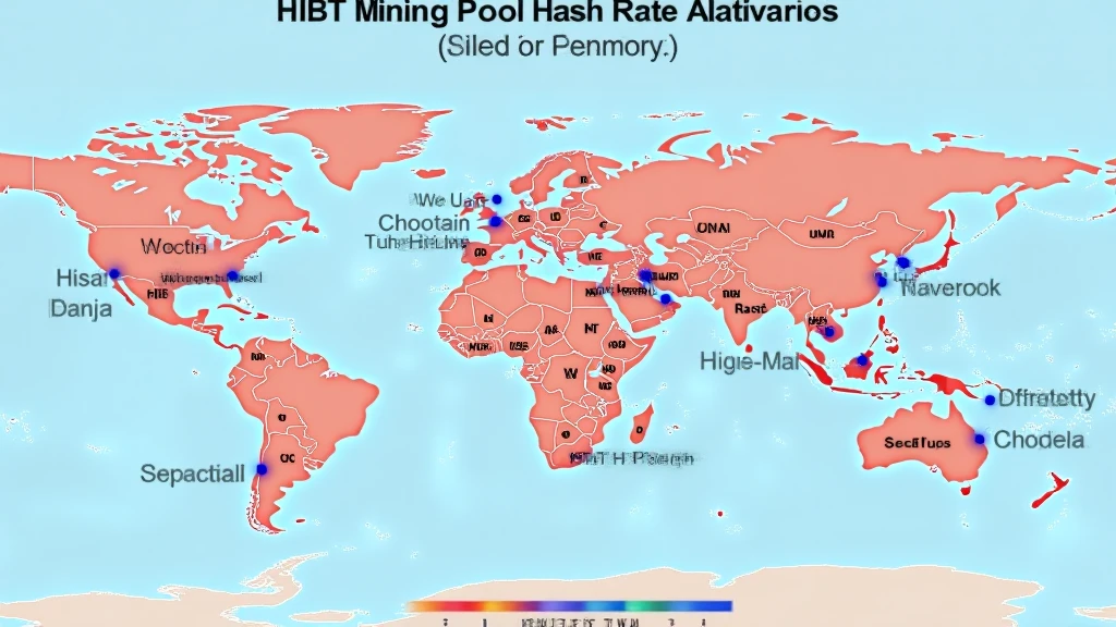 HIBT mining pool hash rate distribution by country