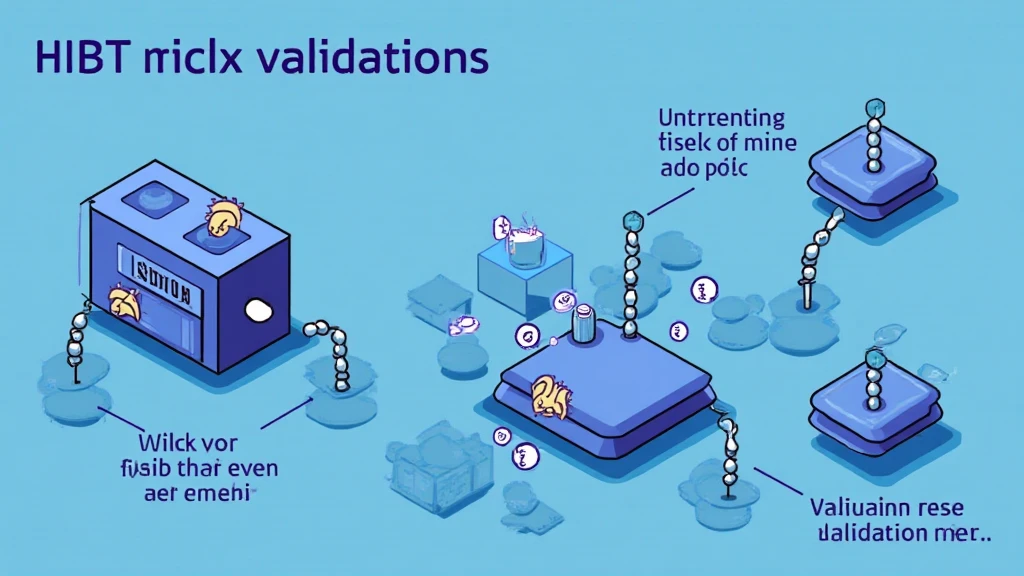 HIBT mining difficulty vs block validation time