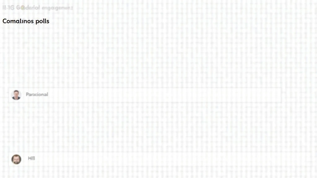 HIBT crypto Facebook poll marketing