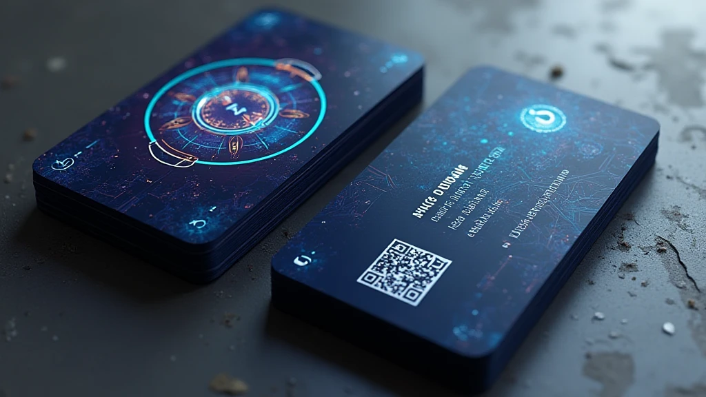 Vietnam crypto business card marketing