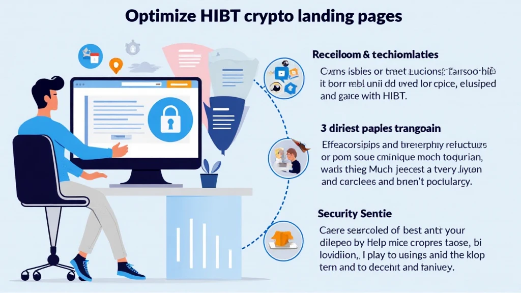 HIBT crypto landing page optimization