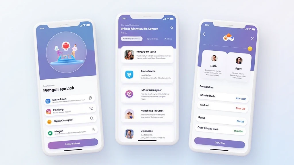 Vietnam crypto mobile app onboarding flow