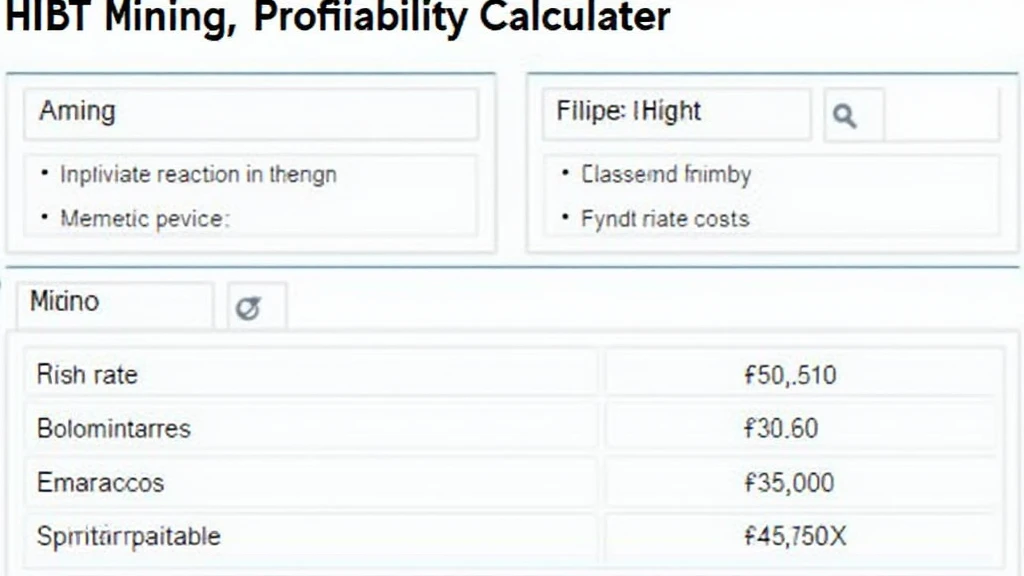 HIBT mining profitability calculator