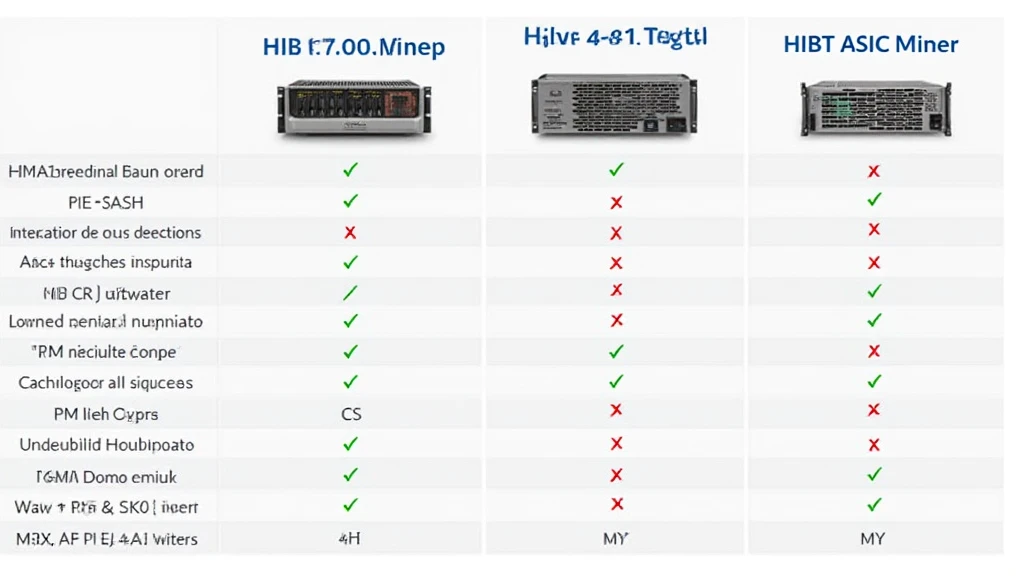 HIBT ASIC miner comparison