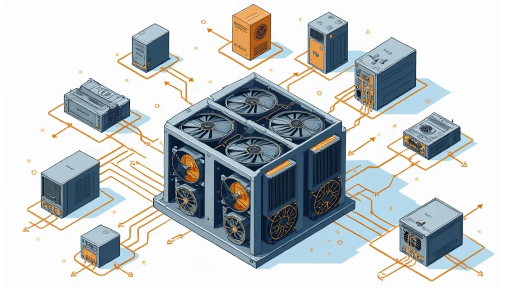 Bitcoin mining rig components