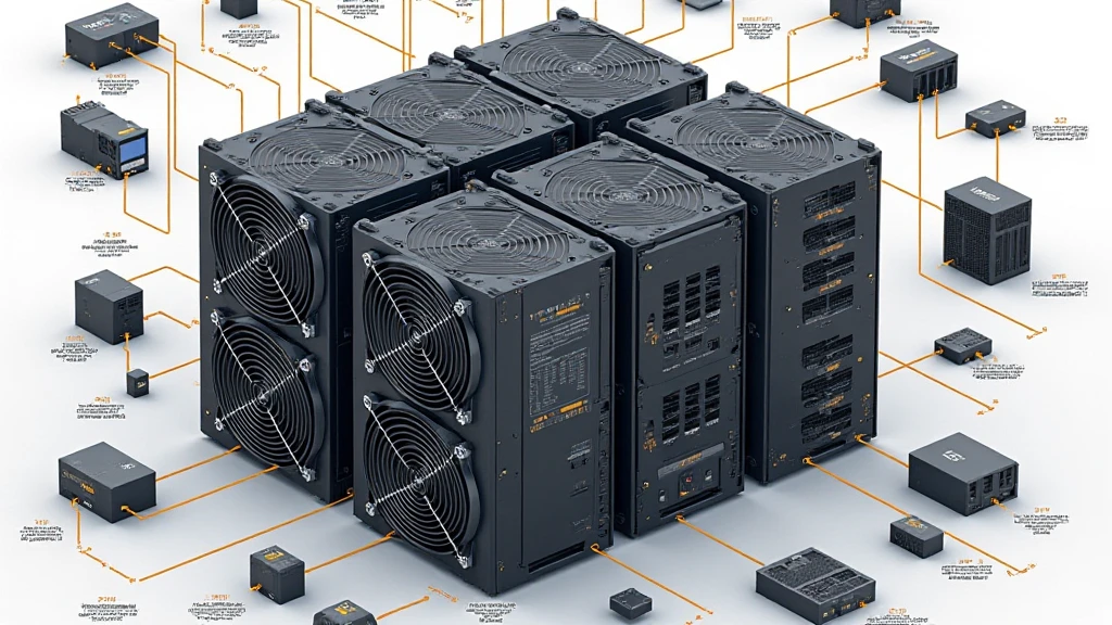 Bitcoin mining rig components