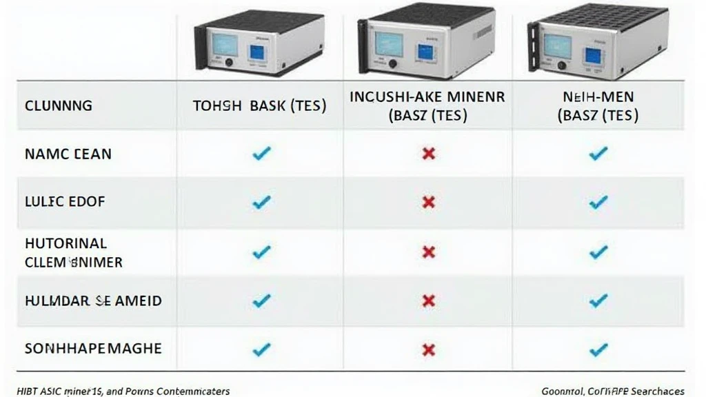 HIBT ASIC miner comparison