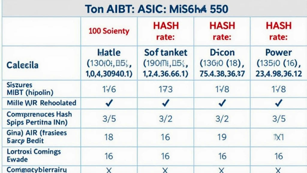 HIBT ASIC miner comparison