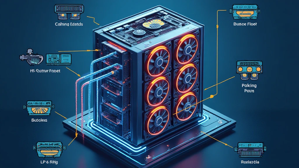 Bitcoin mining rig cooling