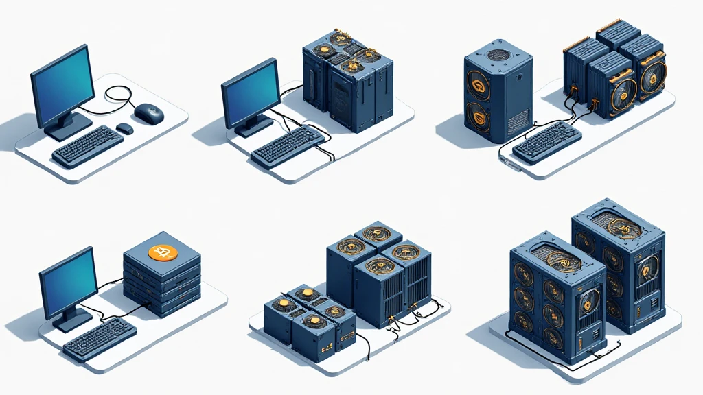 Bitcoin mining rig setups
