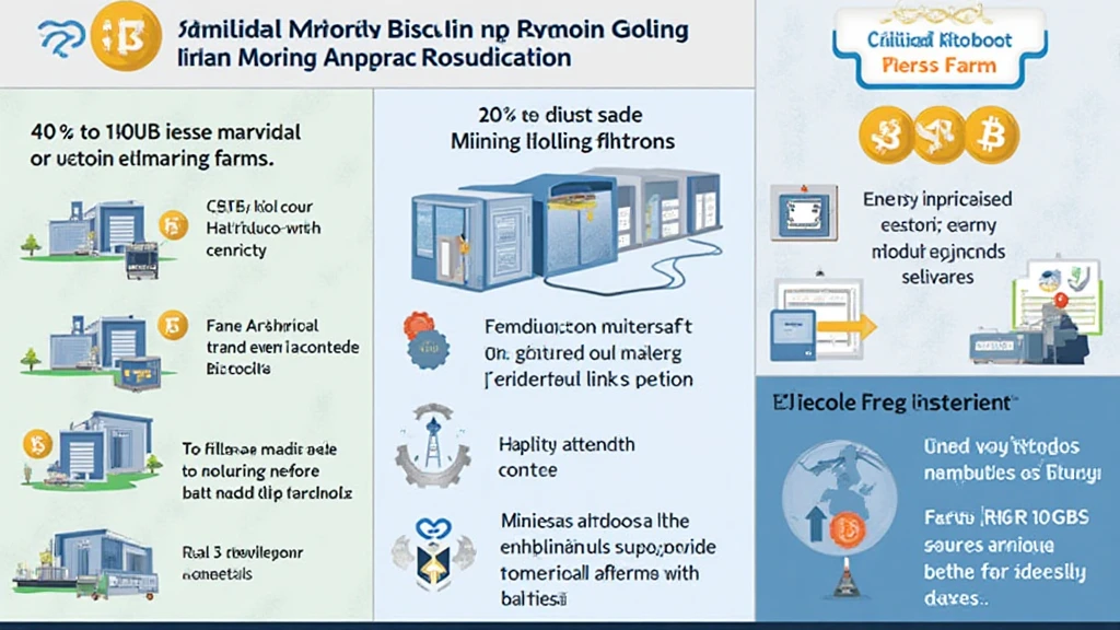 Bitcoin mining farm efficiency