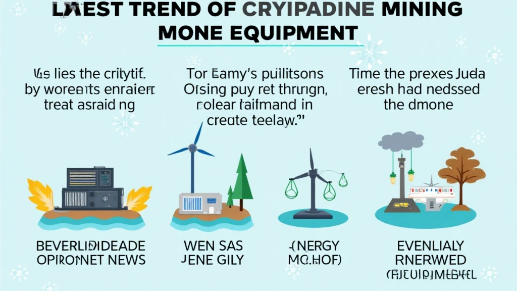 Crypto mining equipment trends