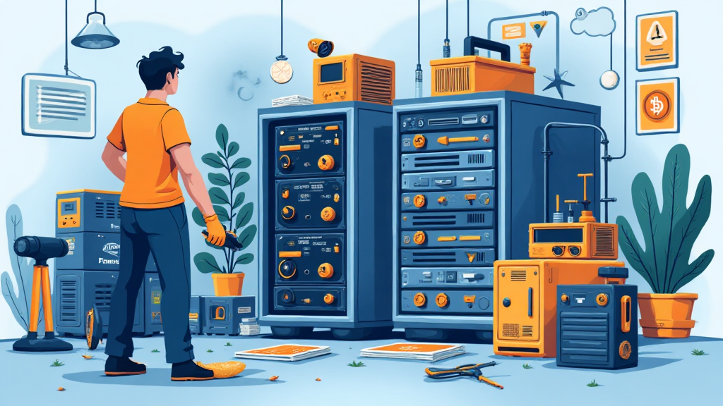 HIBT mining hardware maintenance