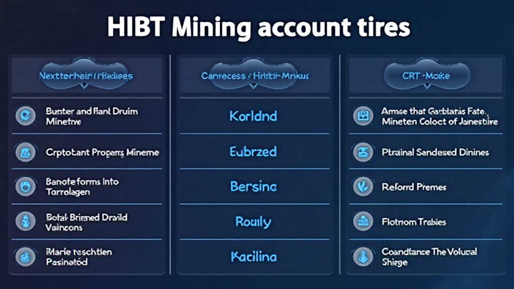 HIBT mining account tiers