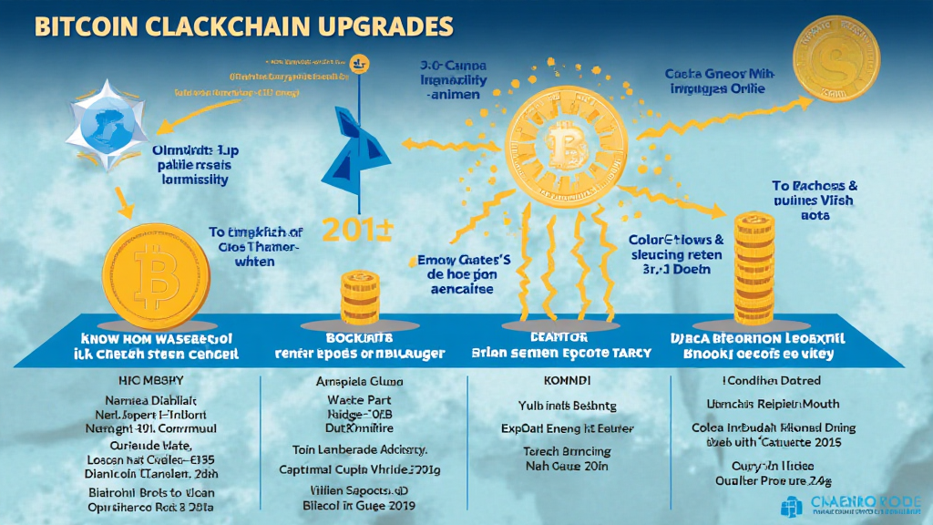 Bitcoin blockchain upgrades