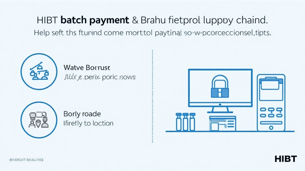 HIBT batch payments for Vietnam manufacturer supply chains