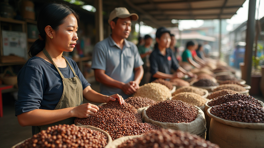 HIBT blockchain traceability for Vietnamese coffee supply chains