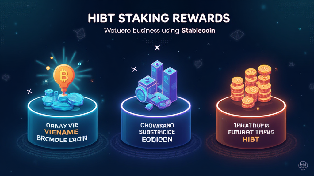 HIBT staking rewards for Vietnamese businesses using stablecoins