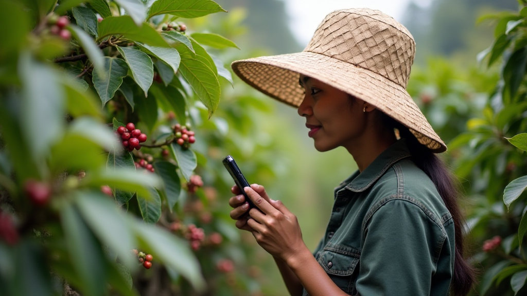 HIBT blockchain for Vietnamese coffee farm traceability