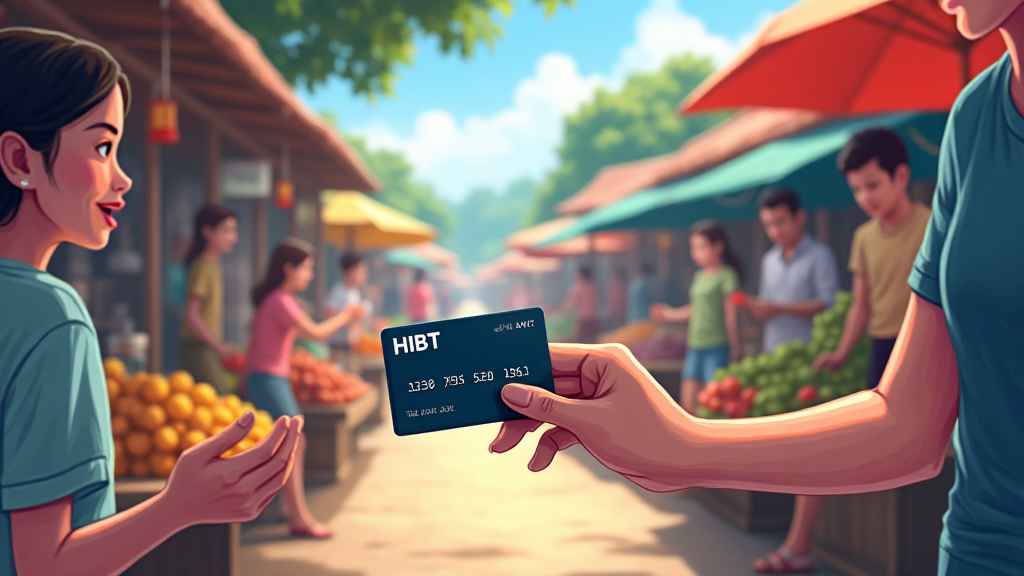HIBT crypto debit card with contactless in Southeast Asia