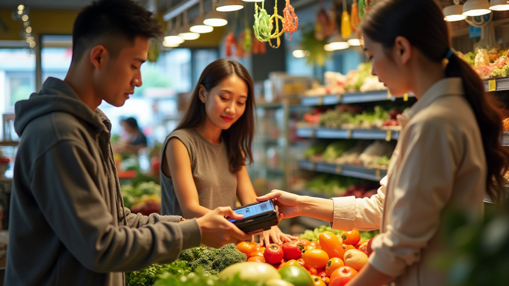 Vietnam grocery stores accepting crypto with HIBT POS