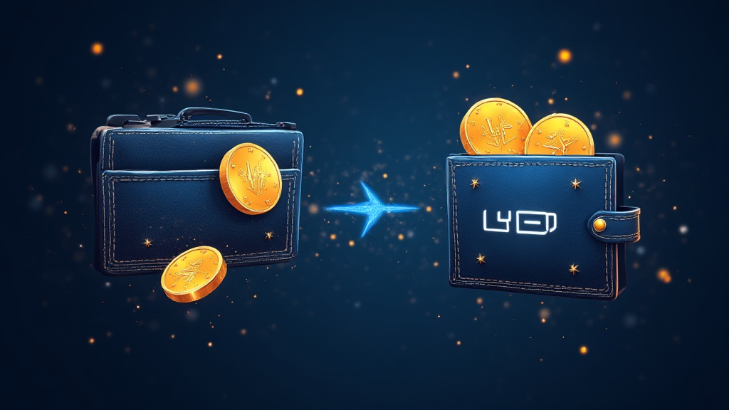 how to transfer mined coins to hibt wallet