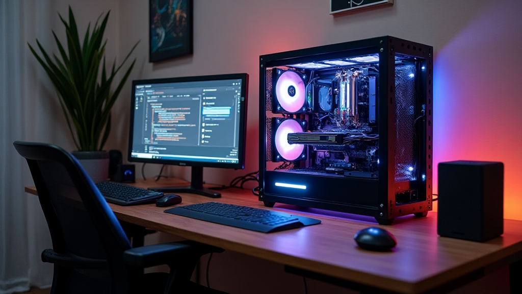 silent mining rig build vietnam apartment