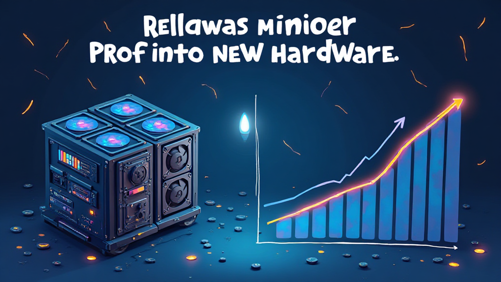 reinvesting mining profits into new hardware ethereum mining