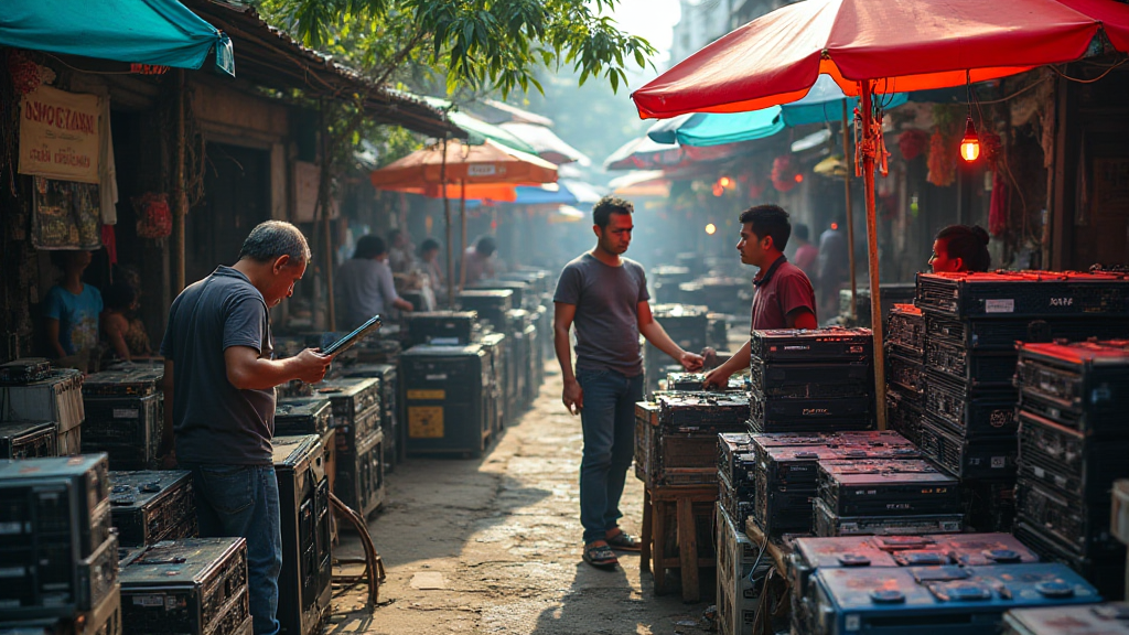 peer to peer sale of used mining hardware vietnam market