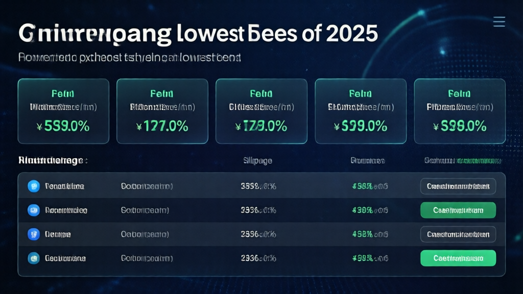 Top 5 Crypto Exchanges with Lowest Fees in 2026