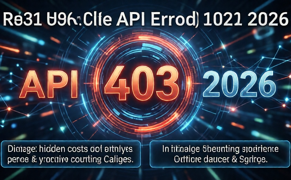 Common Causes and Fixes for API Error 403 in 2026: Don’t Bleed Cash
